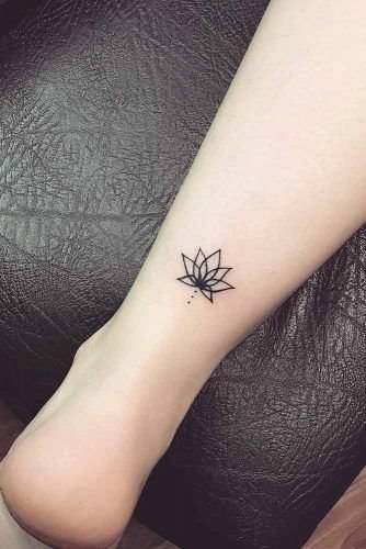 Small Lotus  Tattoo
