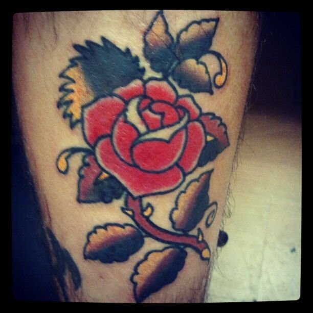Sailor Jerry Tattoos Rose