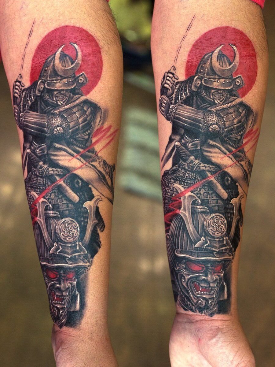 samurai warrior tattoo