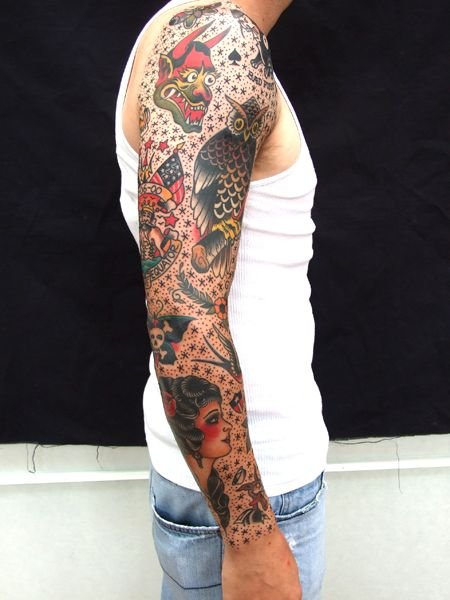 Sailor Jerry Tattoo Sleeve