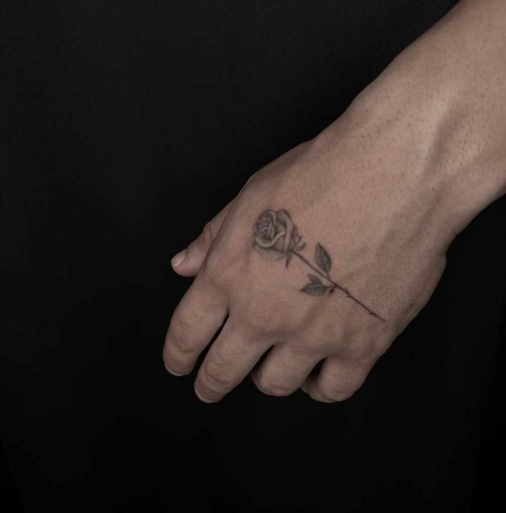 Small Tattoo on Hand