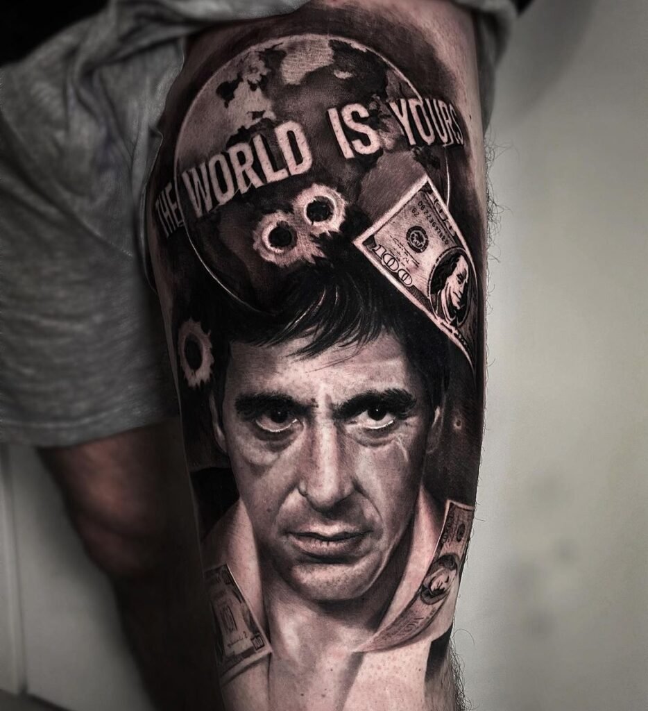 the world is yours scarface tattoo
