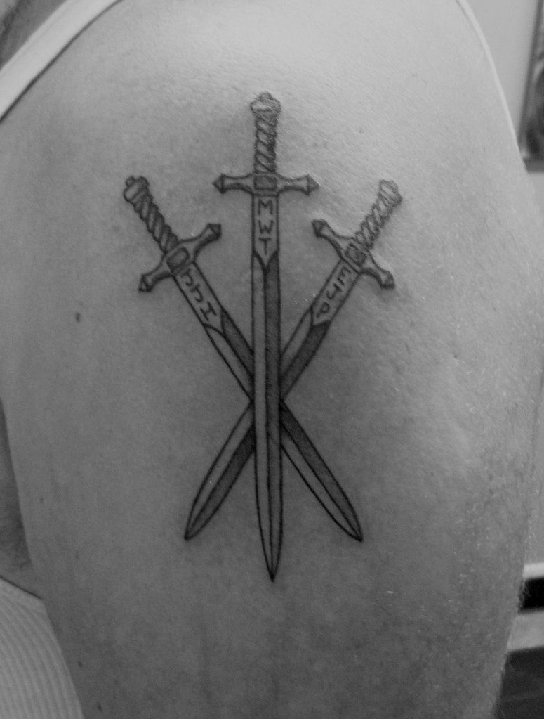 sword tattoo