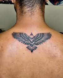 Back Eagle Tattoo