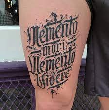 Memento Mori Memento Vivere Tattoo