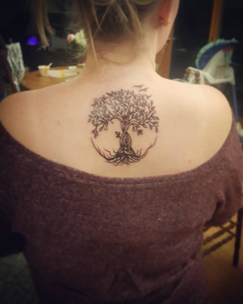 motherhood tree tattoo
