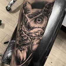 Night Bird Tattoo
