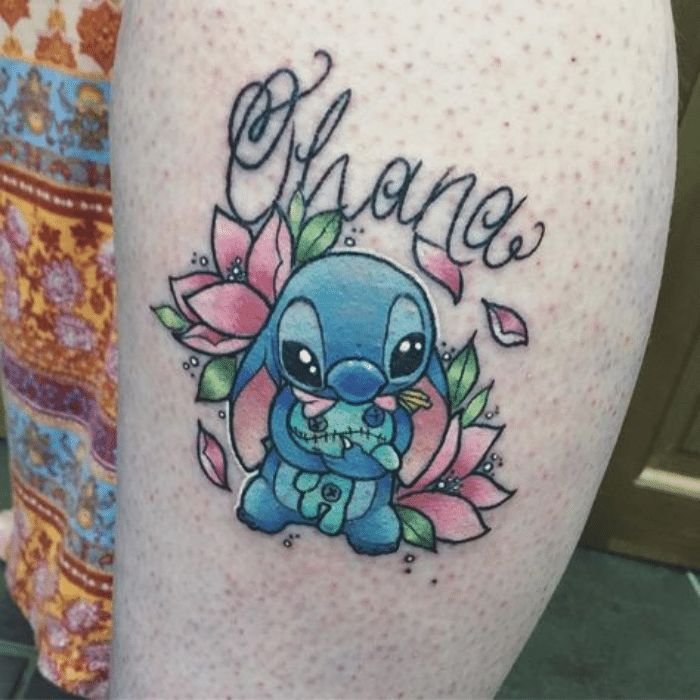 Ohana Stitch tattoo