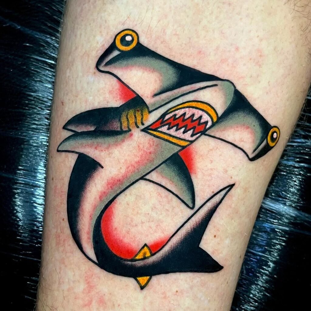 Hammerhead Shark tattoo