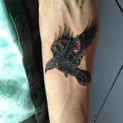 itachi crow tattoo