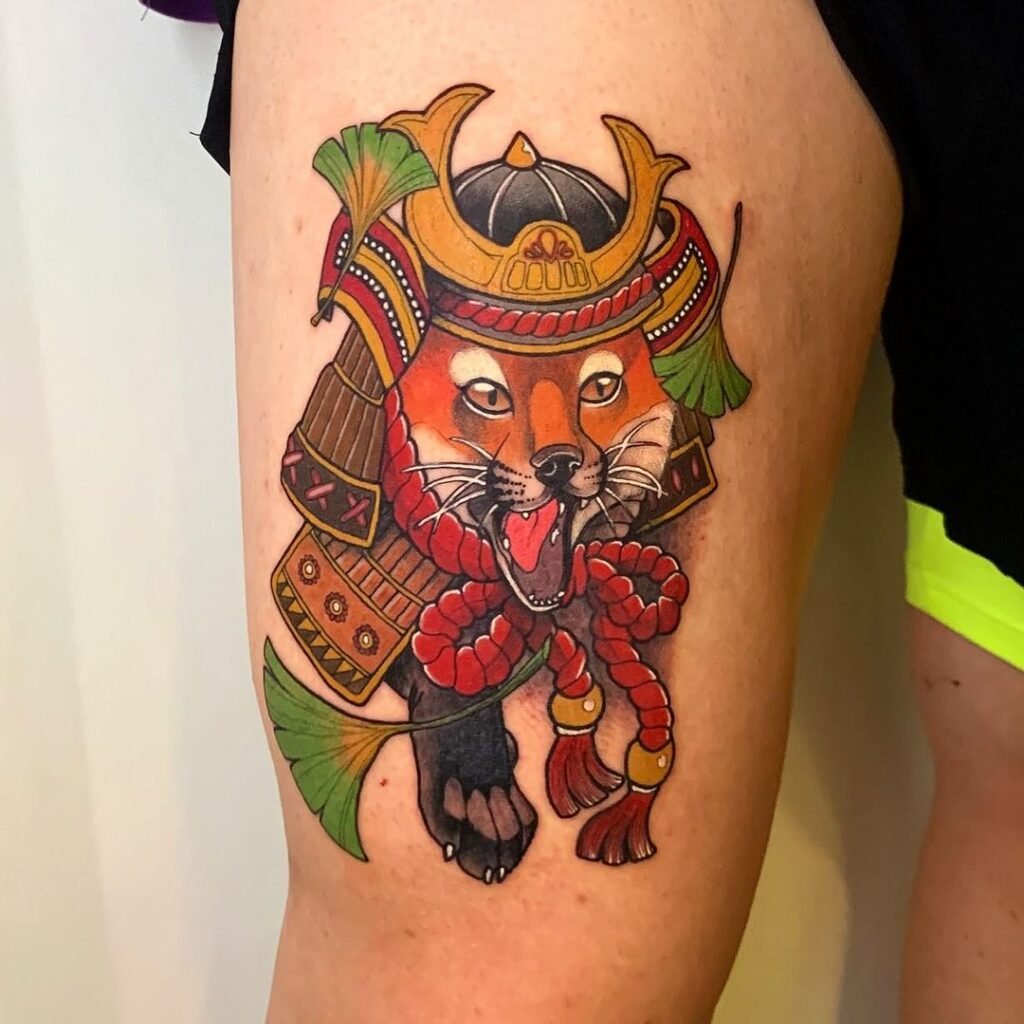 japanese tattoo fox