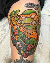 Ninja turtle tattoo