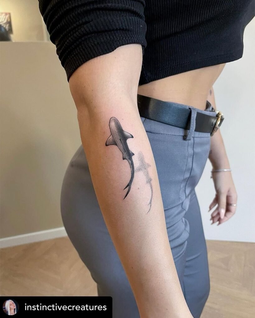 Small shark Tattoo