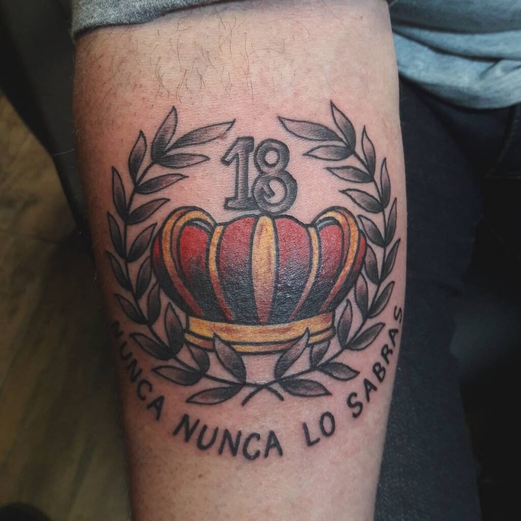 Crown Traditional Tattoo