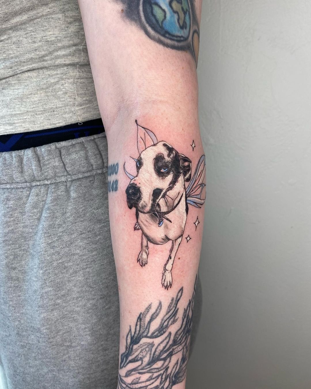 ghost face realism tattoo