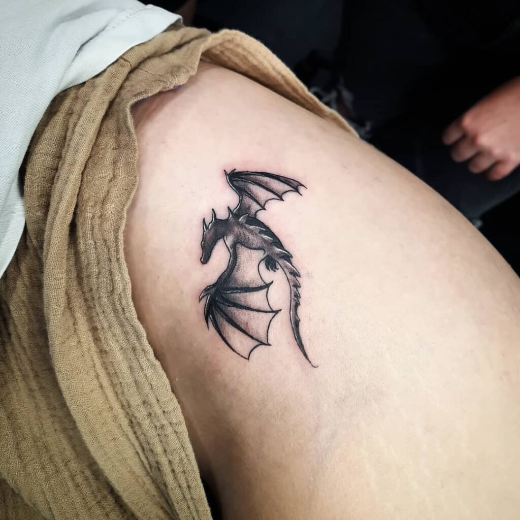 small dragon tattoo