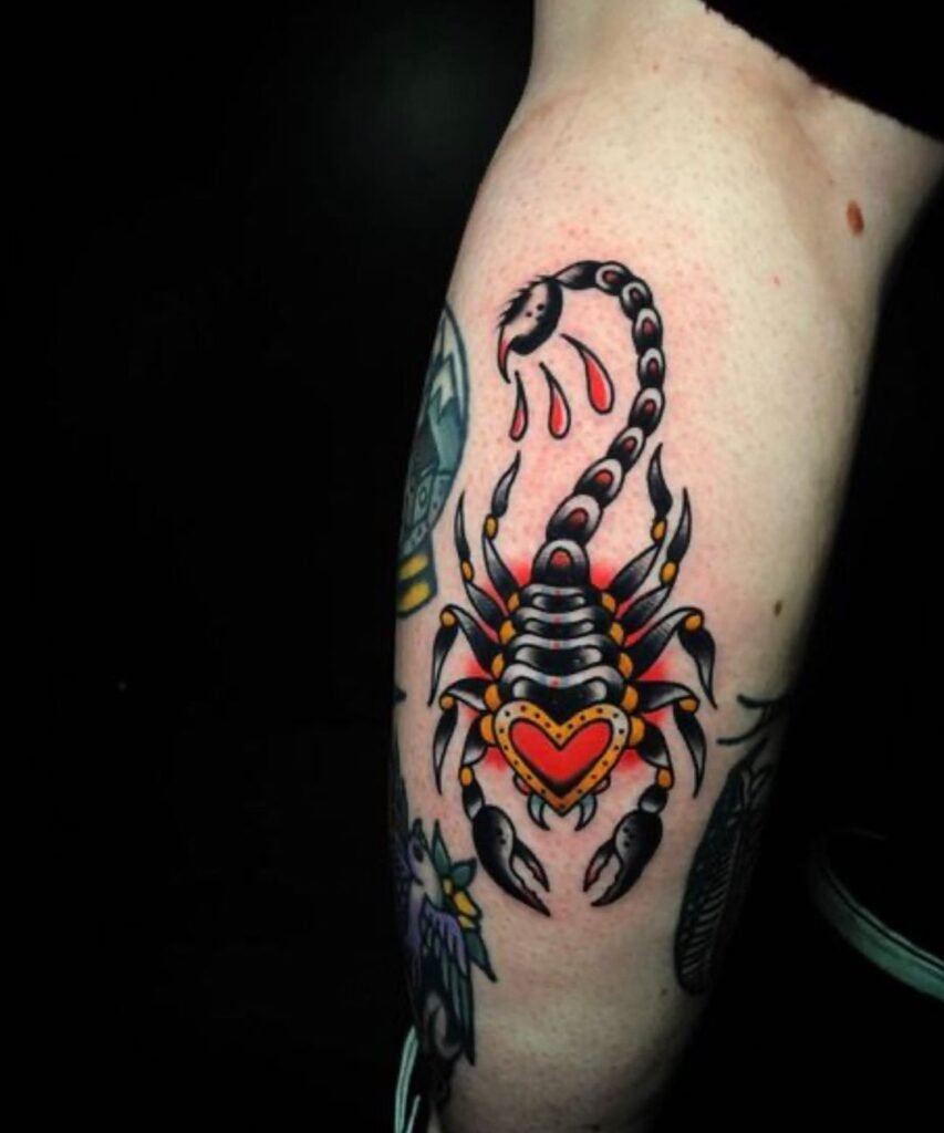 traditional scorpion tattoo