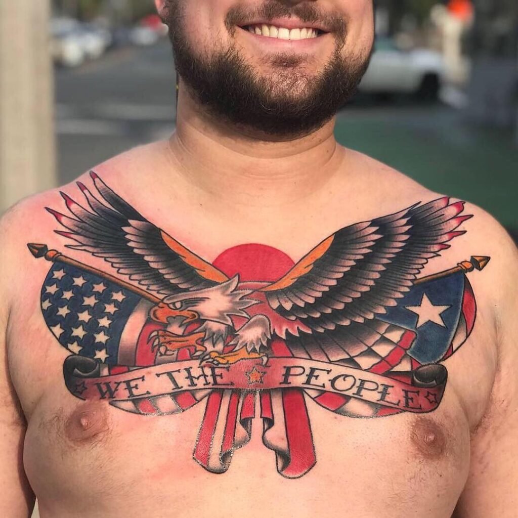 Eagle Patriotic Tattoo